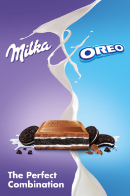 MILKA & OREO Communication Visual